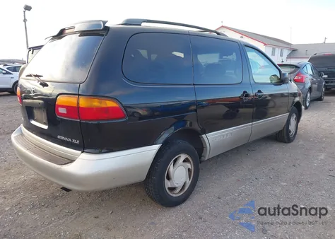 2000 Toyota Sienna Xle z USA, uszkodzony, nr VIN 4T3ZF13C7YU299172